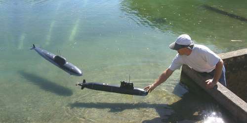 RC Submarine model, created by Anderboat